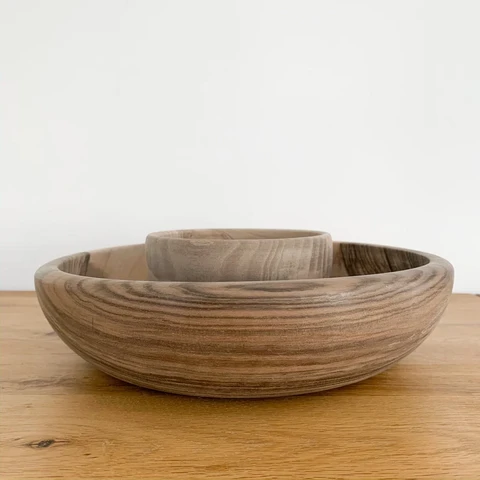 Walnut Wood Salad Bowl