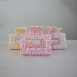 Duurzame haarclip van katoenacetaat | 5cm | Haarclip klein | Garantie tegen breuk