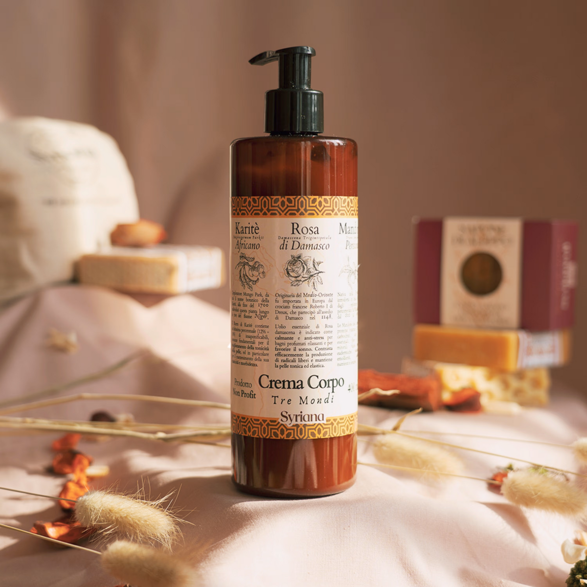 Crema corporal: un mosaico de belleza que fusiona tres mundos