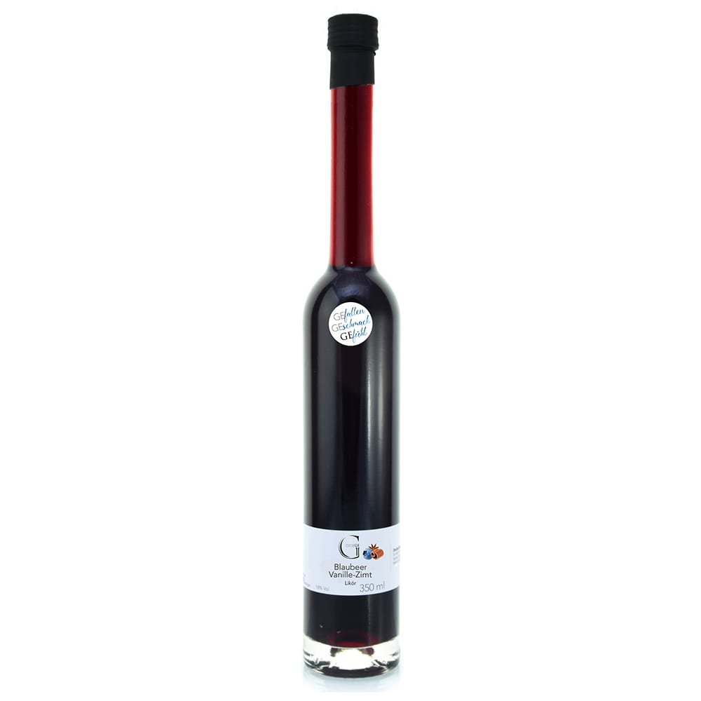 Blueberry with vanilla & cinnamon liqueur