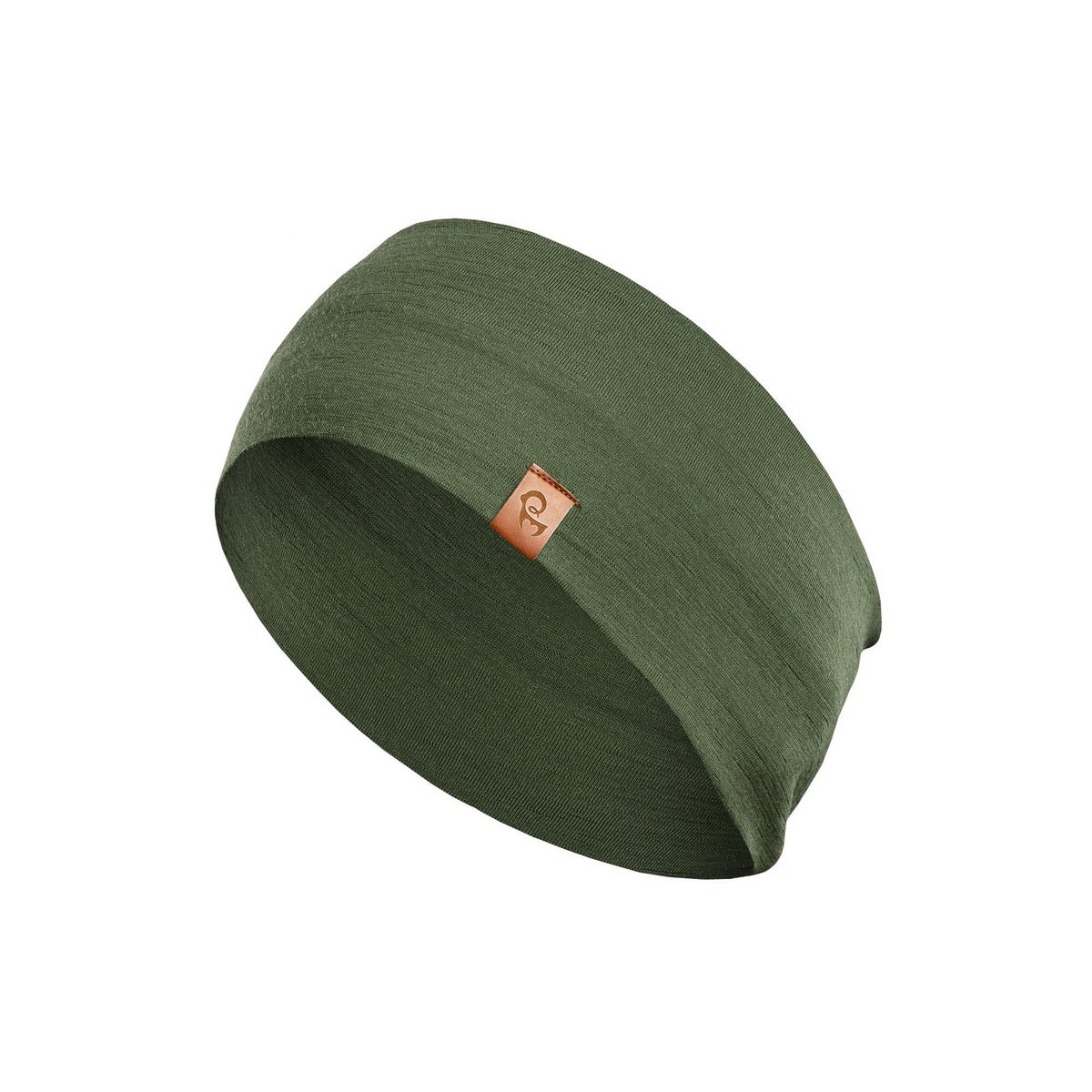 Men's Headband 160 Merino Dark Green