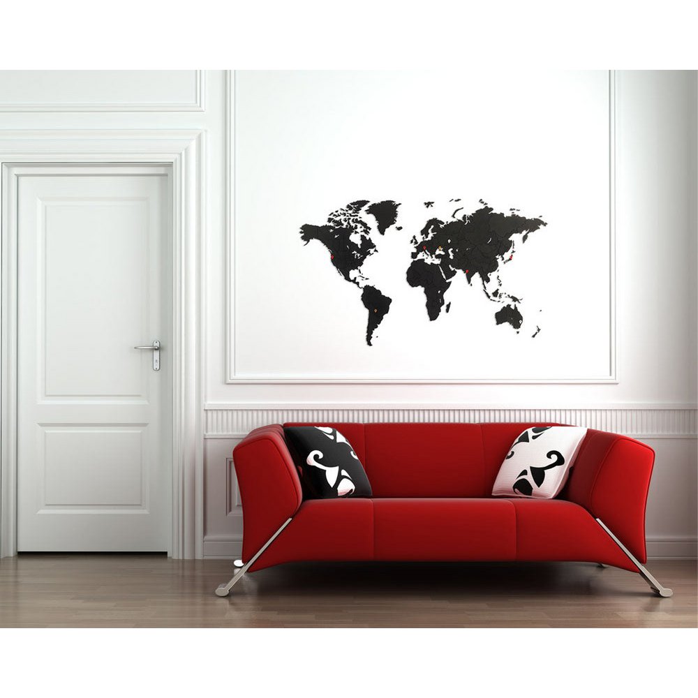 Carte du monde en bois - True Puzzle