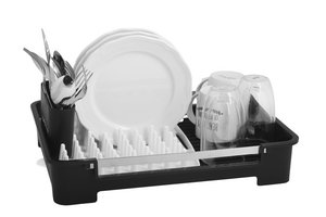 Dish rack black SOHO 8456