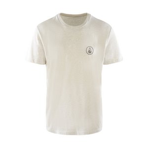 T-Shirt Kalaoa Herren, Heather Cream Grey, Anti-Stink, Bio Baumwolle