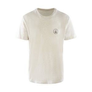 T-Shirt Kalaoa Herren, Heather Cream Grey, Anti-Stink, Bio Baumwolle