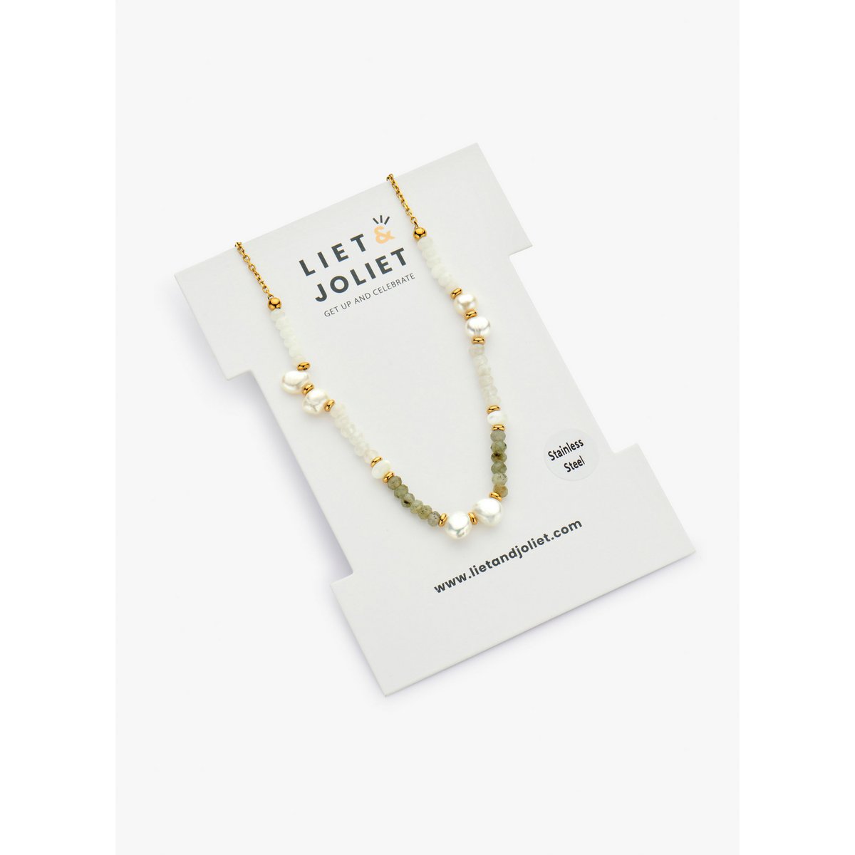 Necklace Minte gold plated