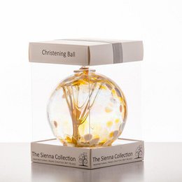 Spirit Ball 10cm - Baptême - Or Pastel