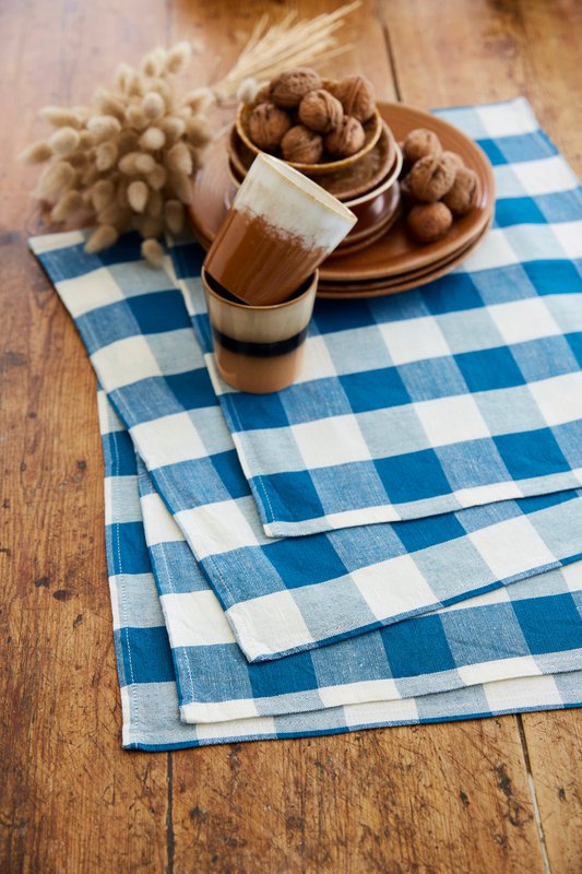 Placemat Emile Bleu (per unit)