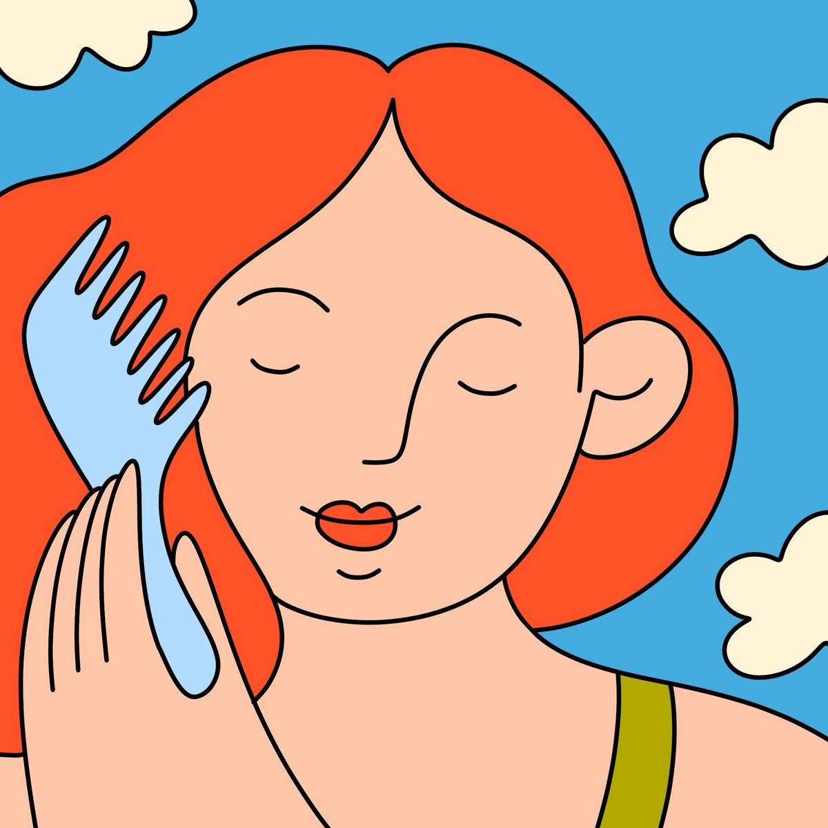 Plastic Free + Biodegradable Bamboo Comb