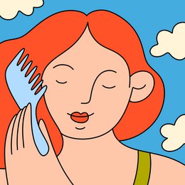 Plastic Free + Biodegradable Bamboo Comb