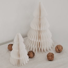 Papiertanne 2er Set nature (ve = 6 sets)