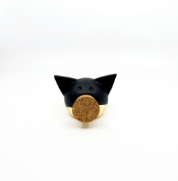 Divided Gold Piggy Bank