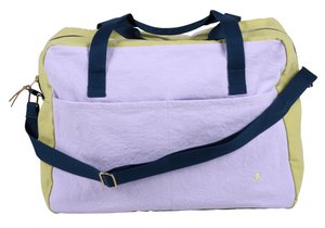 Tricolo Lilac pineapple travel bag 30 x 42 x 20