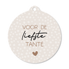 Kersthanger voor de liefste tante