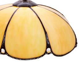 Bordlampe medium Tiffany base med figur diameter 30cm Virginia Series LG212650
