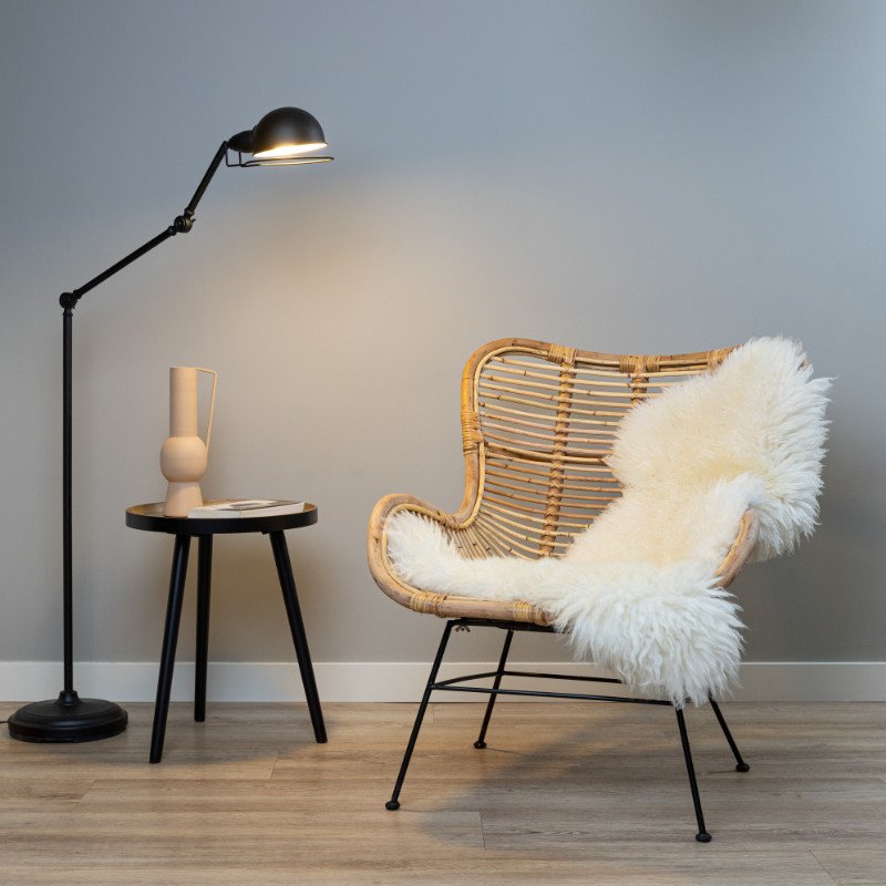 LANA Piel de oveja - Classic White CURLY