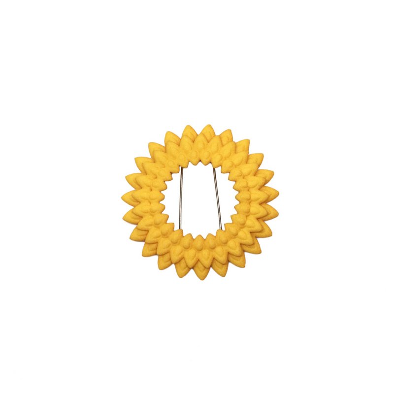 Broche Dalia Citrus