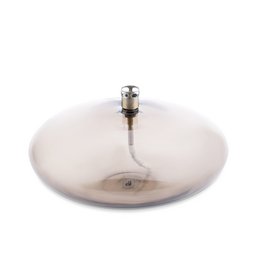 Olielamp Disc champagne brass L