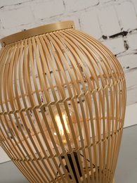 Vloerlamp Tuvalu bambú natural, S