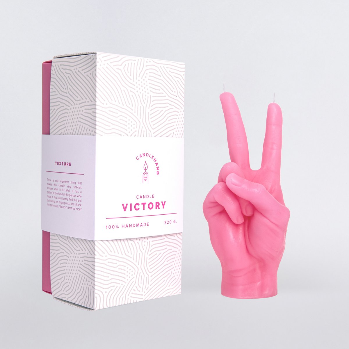 Peace Candle Pink