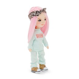 Knuffel, Sweet Sisters - Billie in een Mint Trainingspak (35cm)