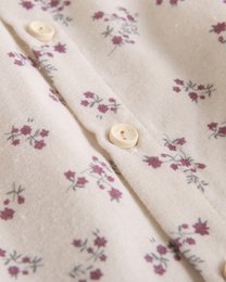 Babykleid mit Blumendruck und Pompon-Detail P71-11604032