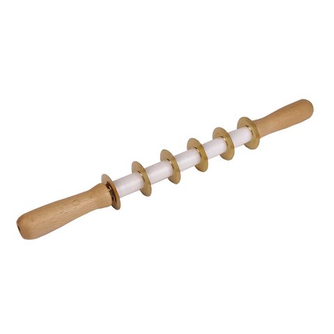 Pasta cutter roller with smooth brass blades for tortellini