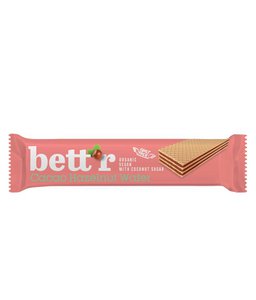Cocoa Hazelnut Wafer, organic, Bett'r, 30g
