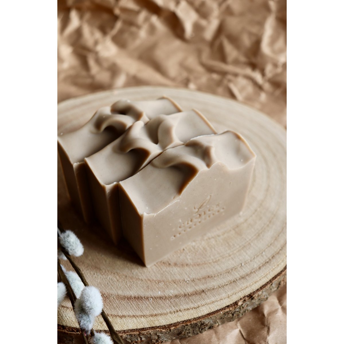 Sapone naturale "Orange & Patchouli", vegano, olio di palma senza