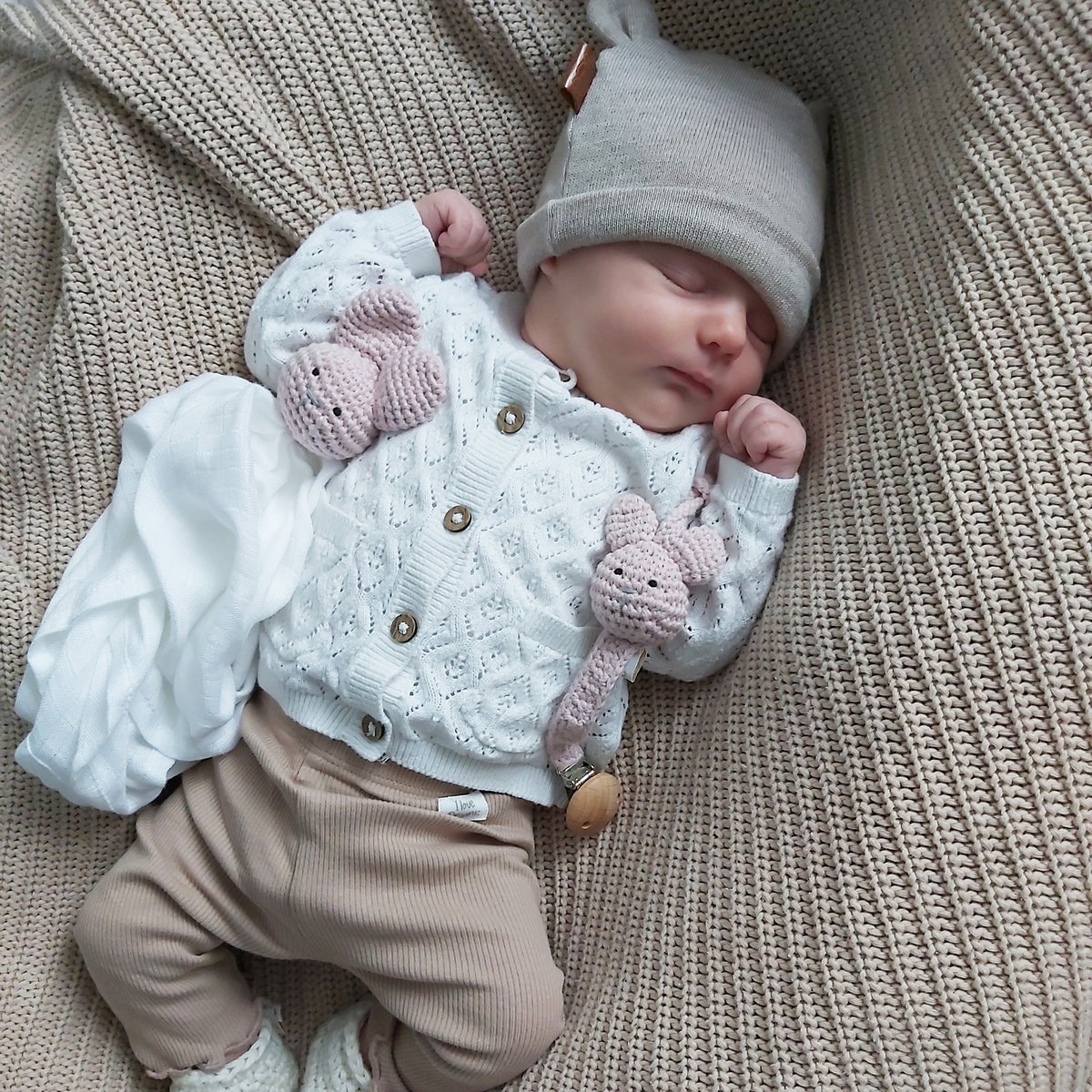 Knuffel Konijntje - beige