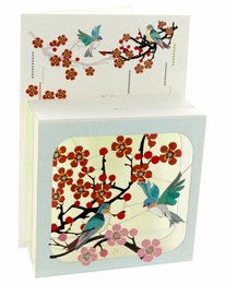 Forever Cards Magic Box Wenskaart - Spring Day Birds & Blossoms