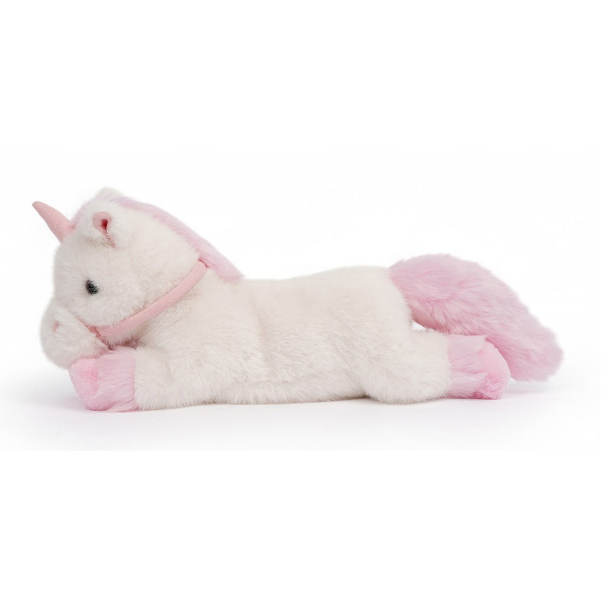 Peluche One Love - Spirito Unicorno Bianco e Rosa
