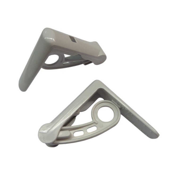 Table clamps - set of 4 pieces, with ferry - Transparent or white - PVC