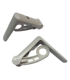 Table clamps - set of 4 pieces, with ferry - Transparent or white - PVC