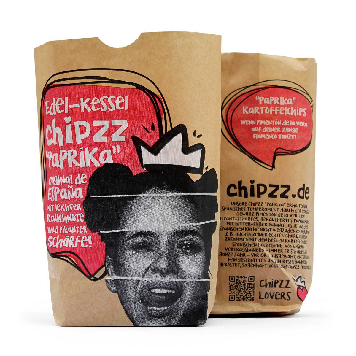 Kartoffelchips Chipzz peberfrugt