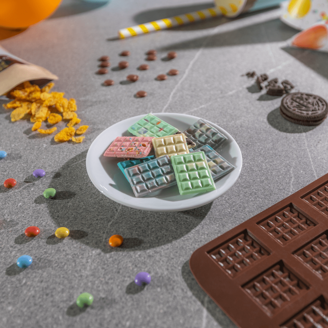 Silicone mold (mini chocolate bars)