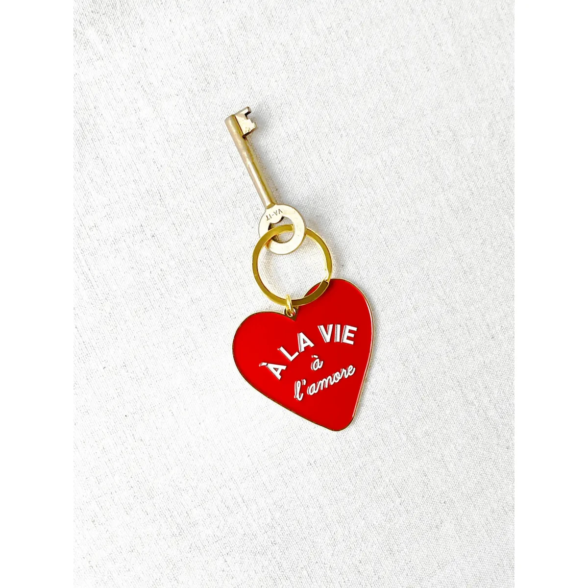 heart key ring