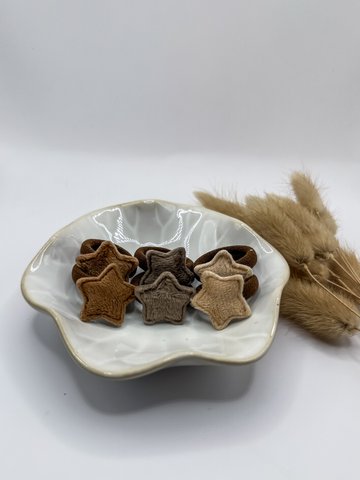 Set von Haarelastiejes Weihnachten - 10