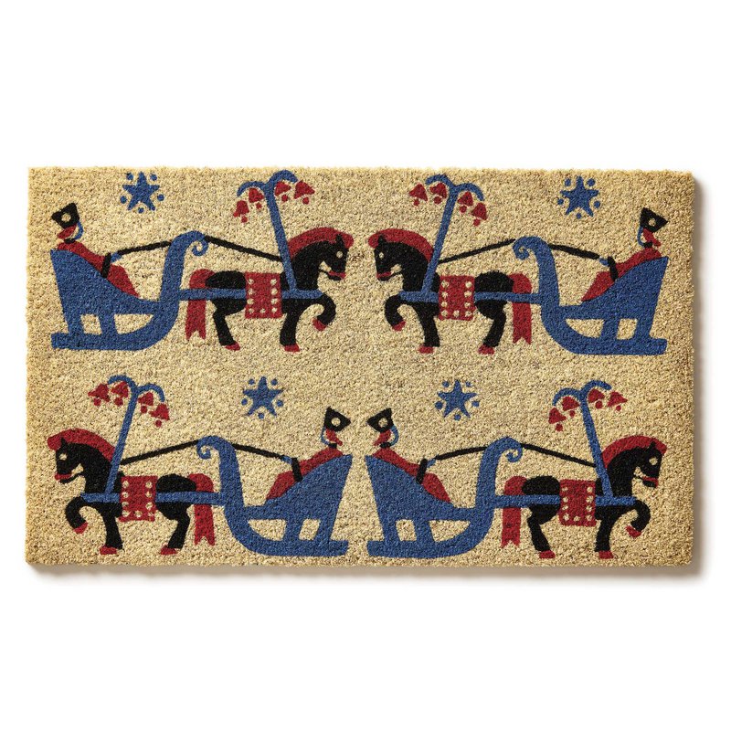 Victoria and Albert Museum Winter Sleigh Ride Dørmåtte