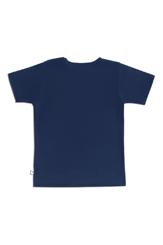 2010ID | Maglietta Kinder Basic Kurzarm - Indaco
