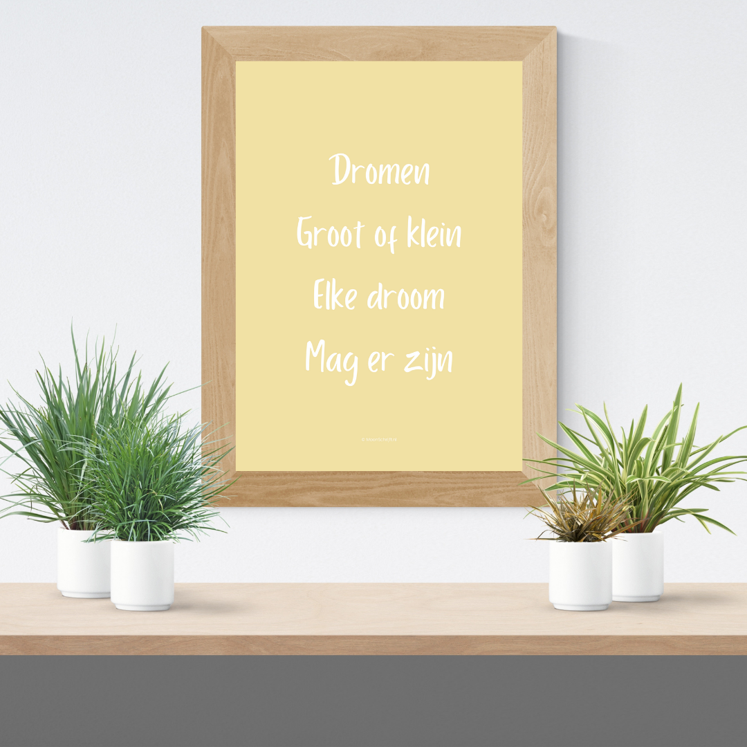 Plakat 'Drømme'