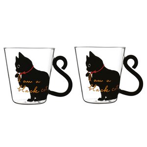 Tassen 300 ml Katzendekor - Los 2