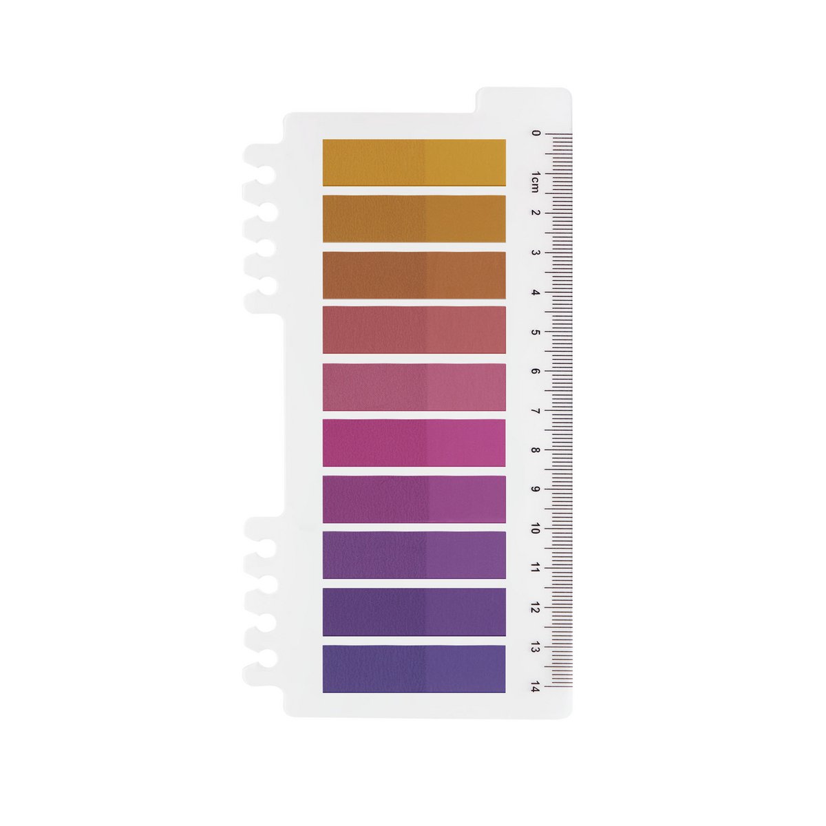 Dreamy Horizon | Ordinate Sticky Notes | Transparent Haftnotizen zum Markieren | Haftstreifen | Seitenmarkieren