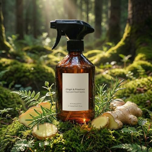 Ginger & Rosemary room spray 500ml – ginger, rosemary