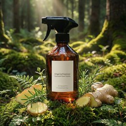 Ginger & Rosemary room spray 500ml – ginger, rosemary