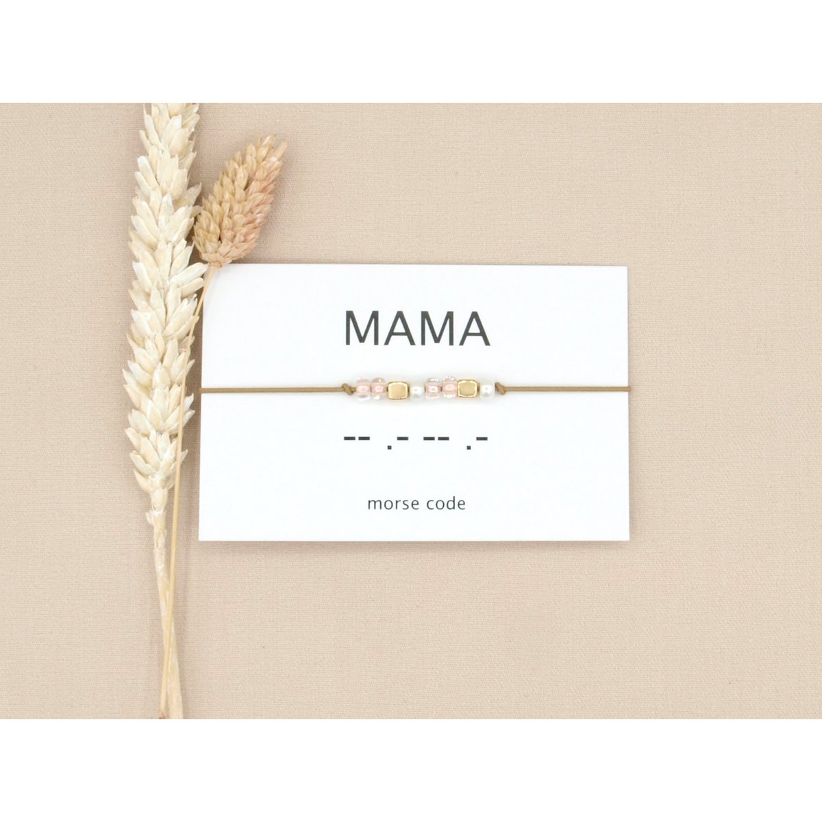 beige Rosé goud plated