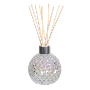 Empty Diffuser Glass - Diffuser & 50 Rattan Reeds - Clear