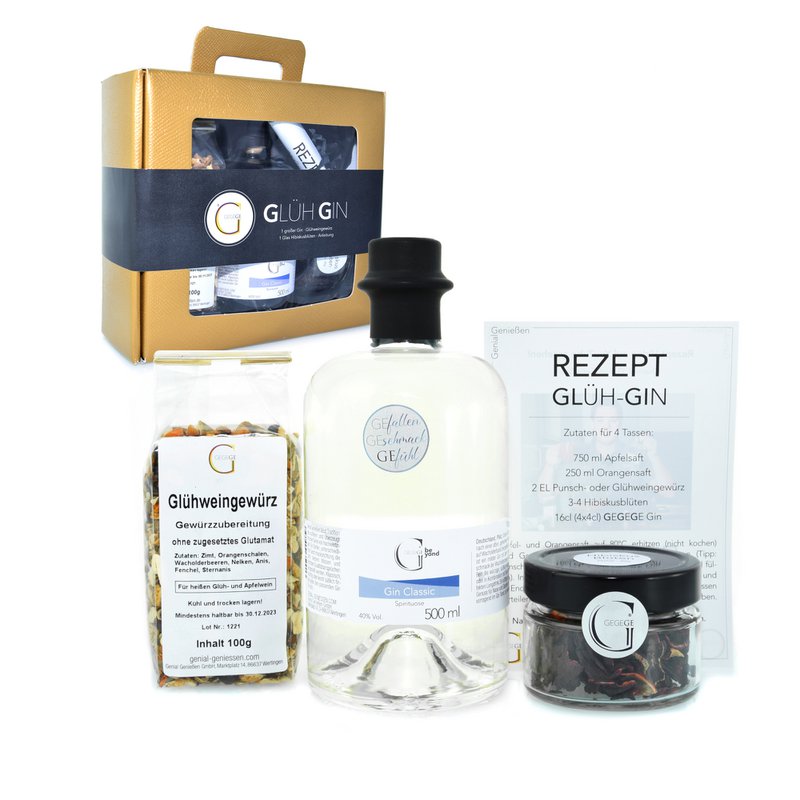 Set regalo di gin brulè