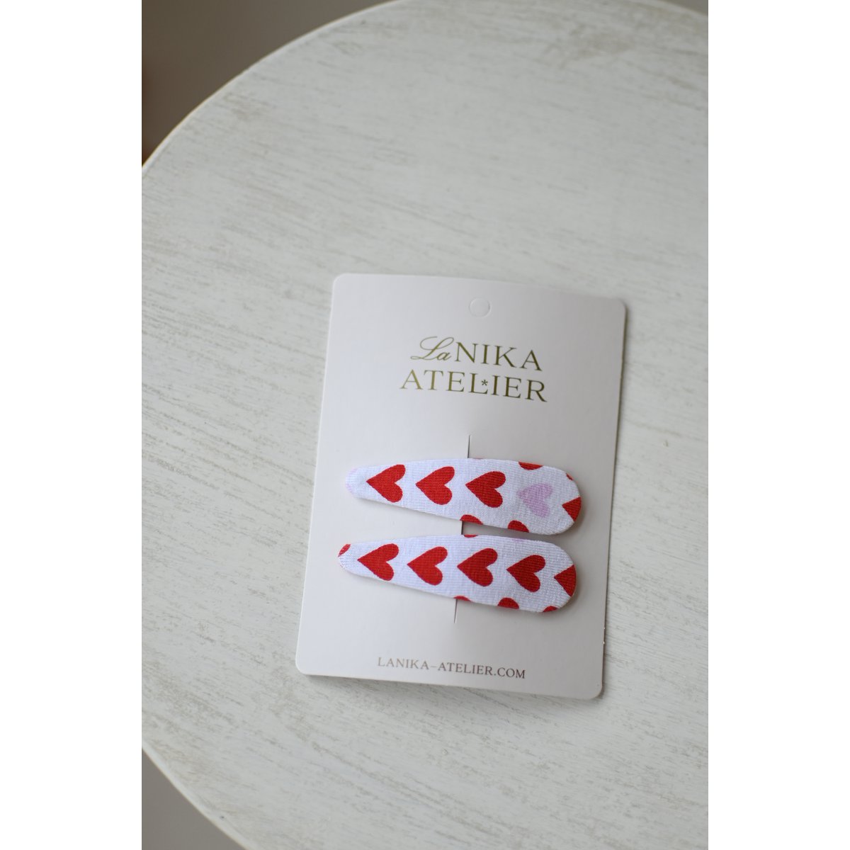 Valentinsdag hårspænder