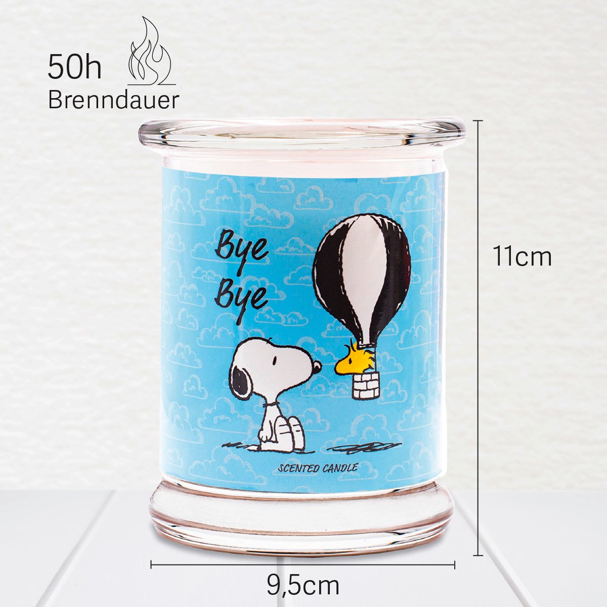 Świeca zapachowa Peanuts Bye Bye - 250g
